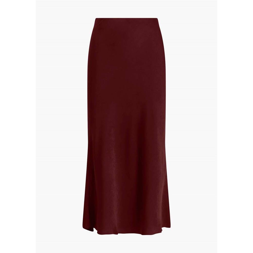 NEW FAVORITE DAUGHTER women's the favorite skirt in burgundy - Picture 6 of 7